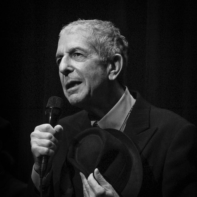 Leonard Cohen in 2008
