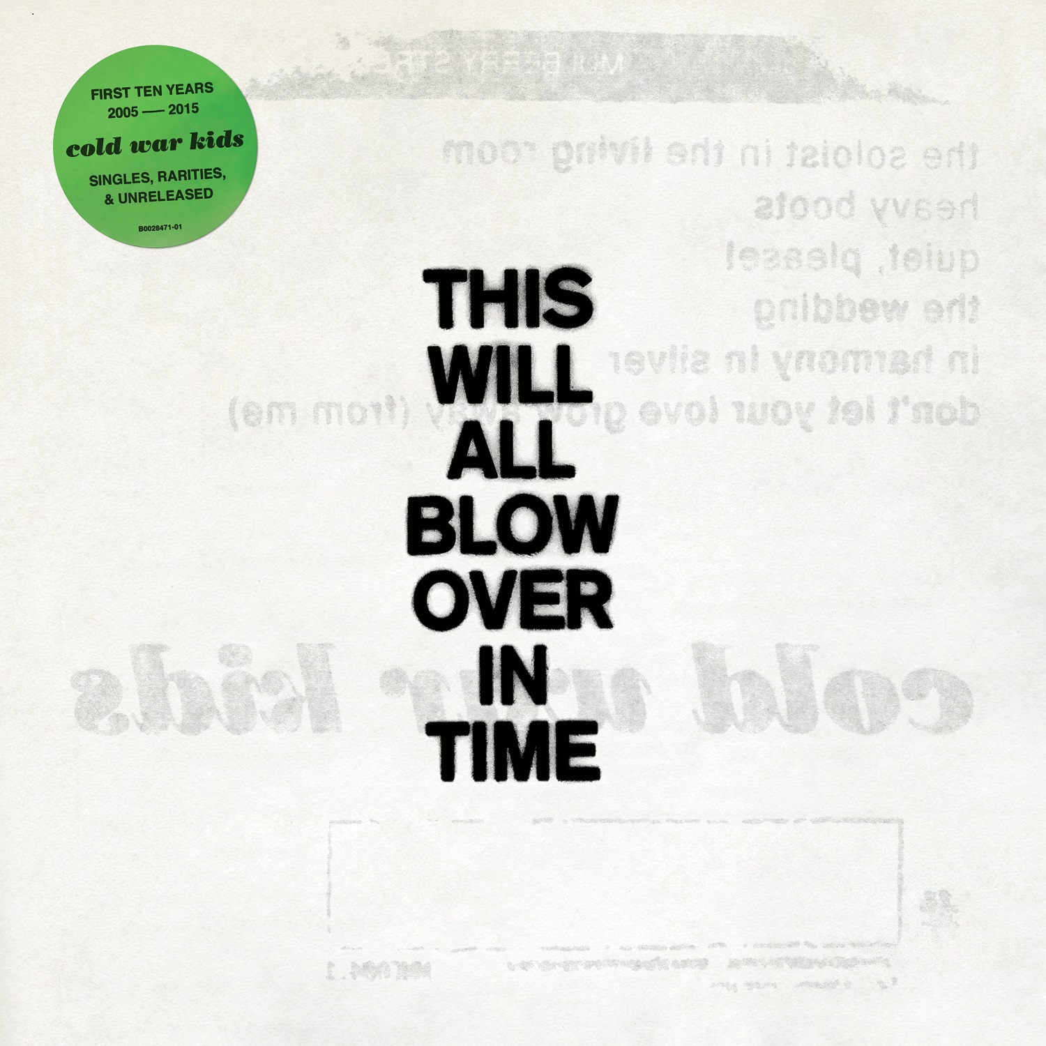 Cold War Kids-This Will All Blow Over In Time