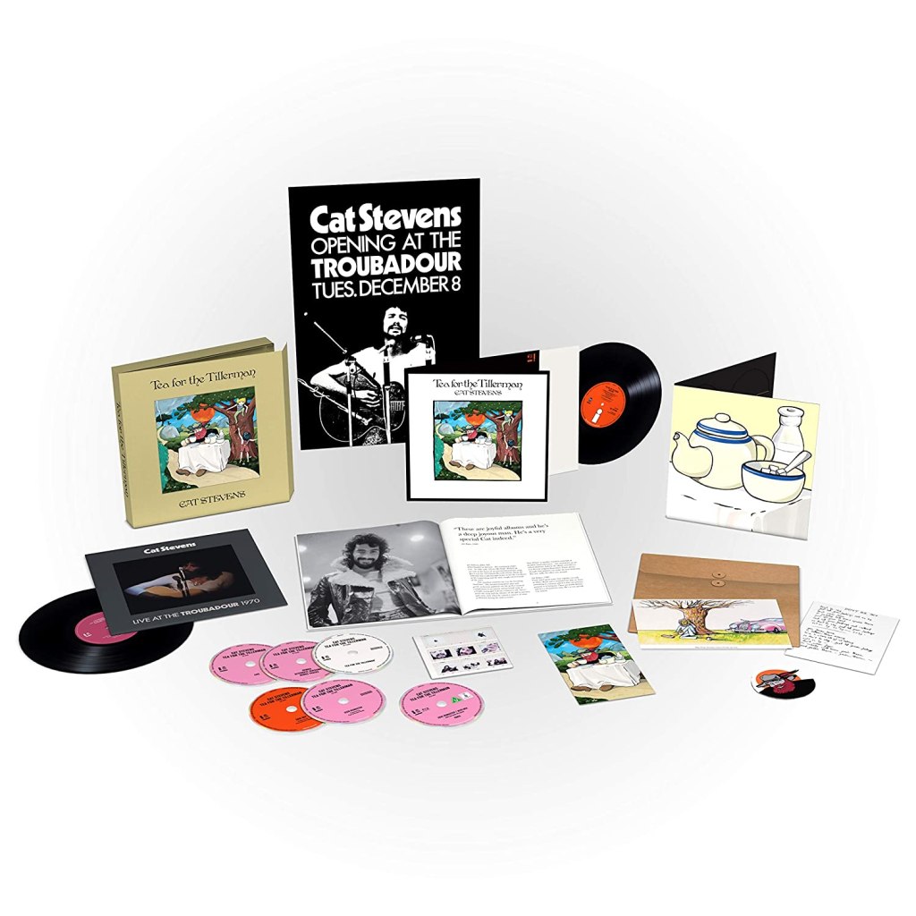 Cat Stevens Tea for the Tillerman box set contents