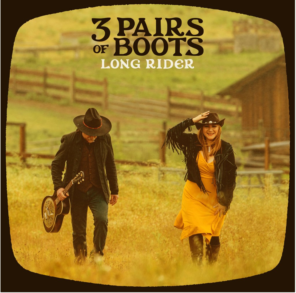 3 Pairs of Boots-Long Rider