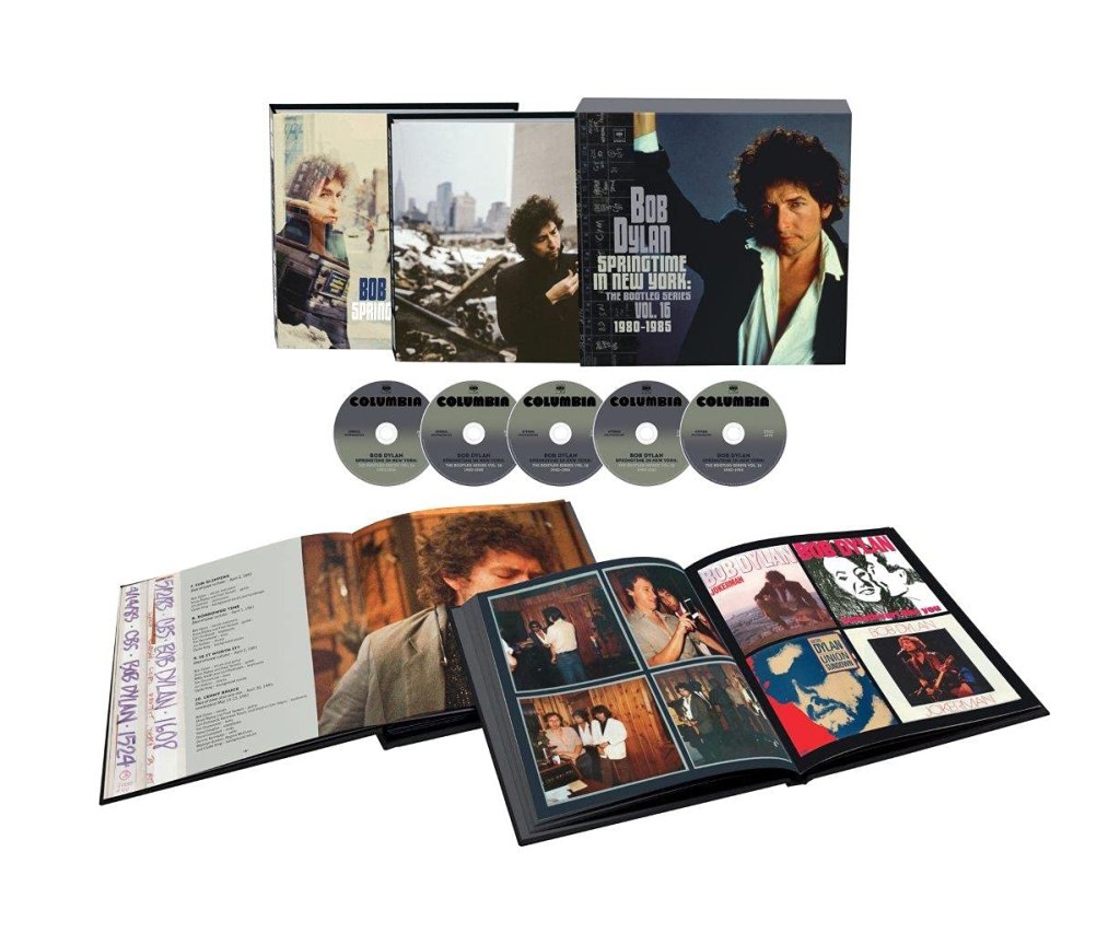 Bob Dylan Springtime in New York box set contents