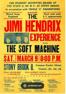 Jimi Hendrix concert poster