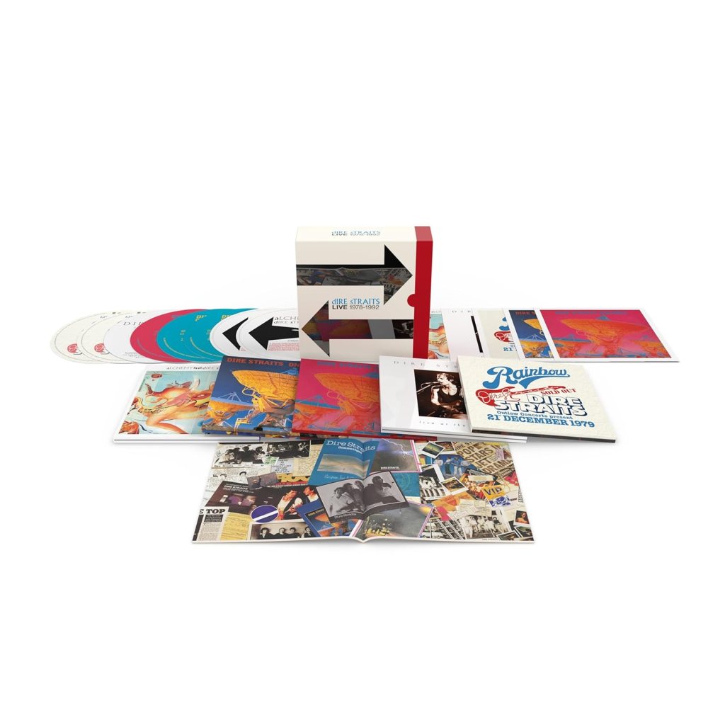 Dire Straits Live-Box contents