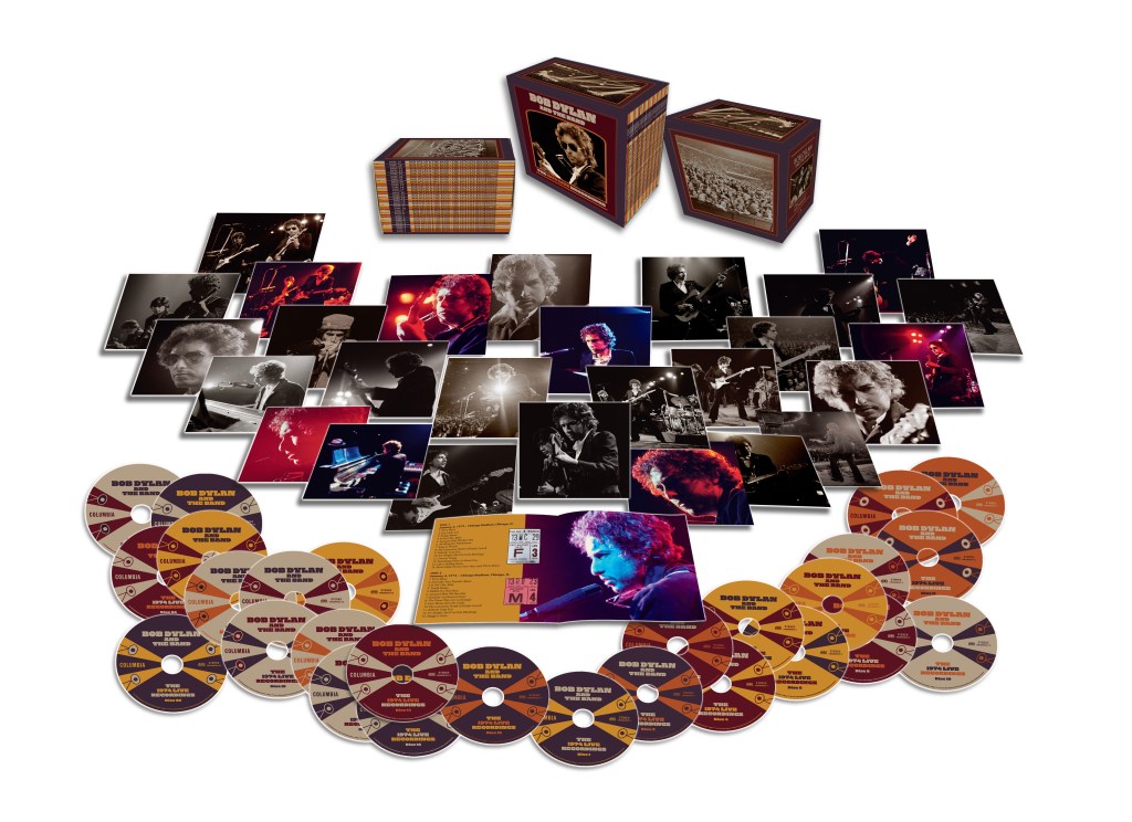Bob Dylan & the Band: The 1974 Live Recordings (box contents)