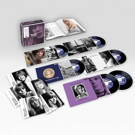 Marianne Faithfull: Cast Your Fate to the Wind box set contents