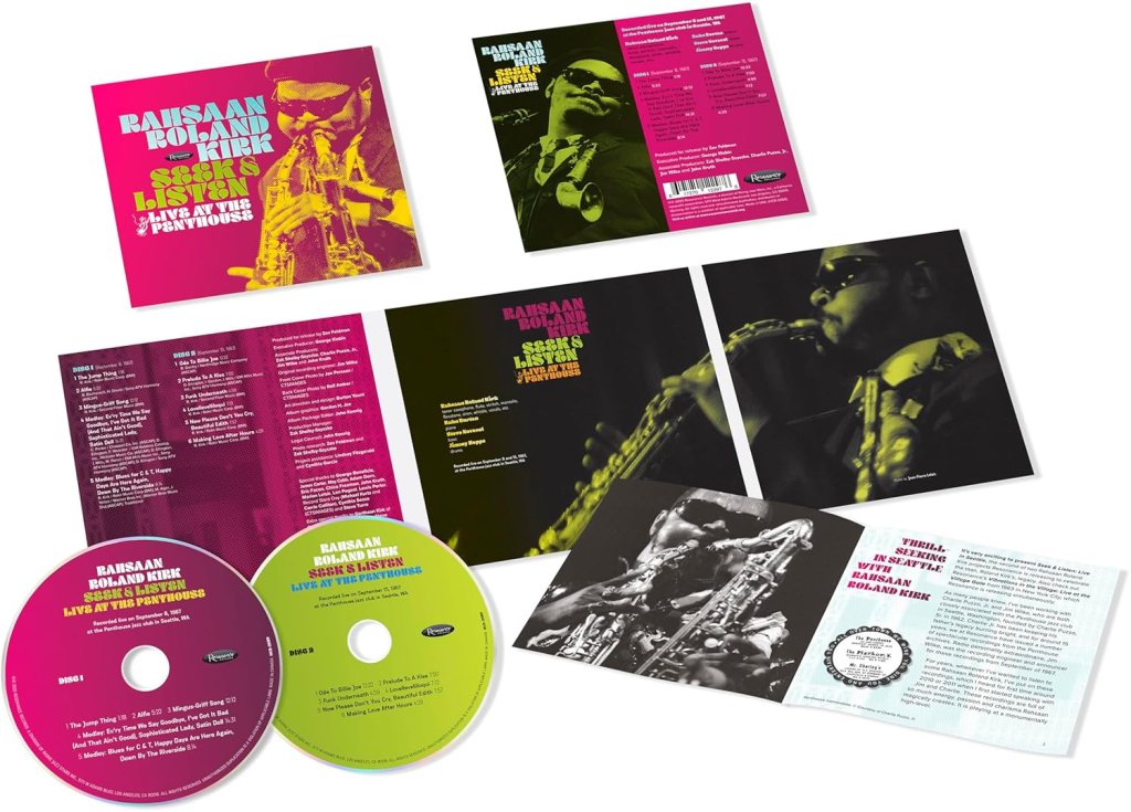 Rahsaan Roland Kirk--Seek & Listen
