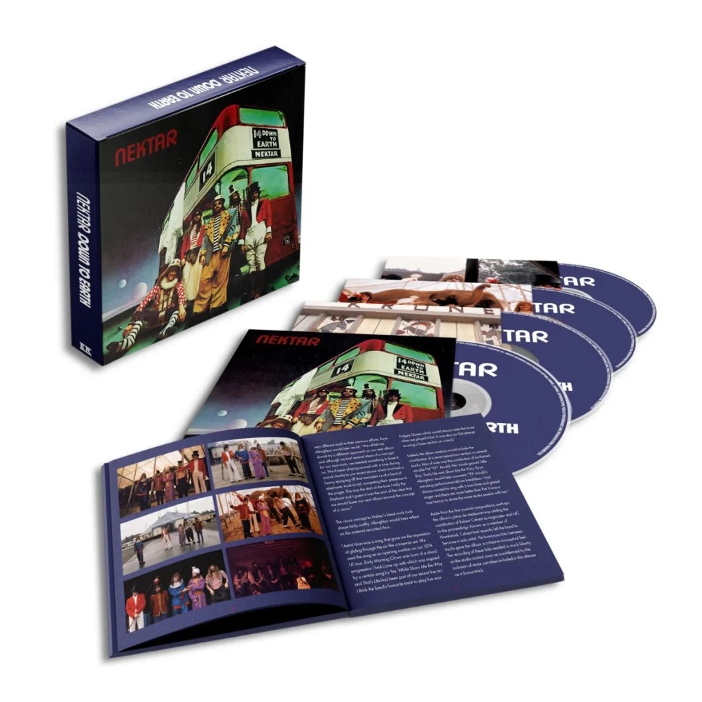 Nektar--Down to Earth Box Set contents