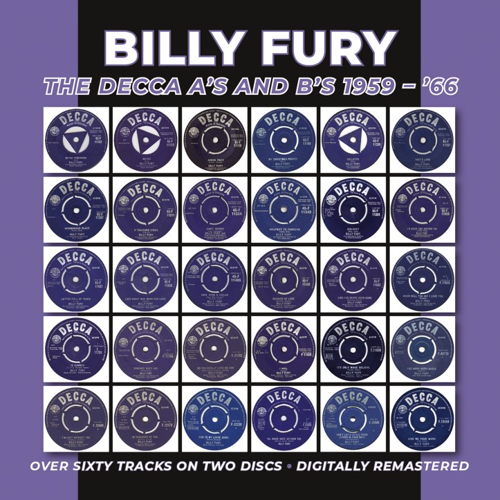 Billy Fury--Decca A's and B's